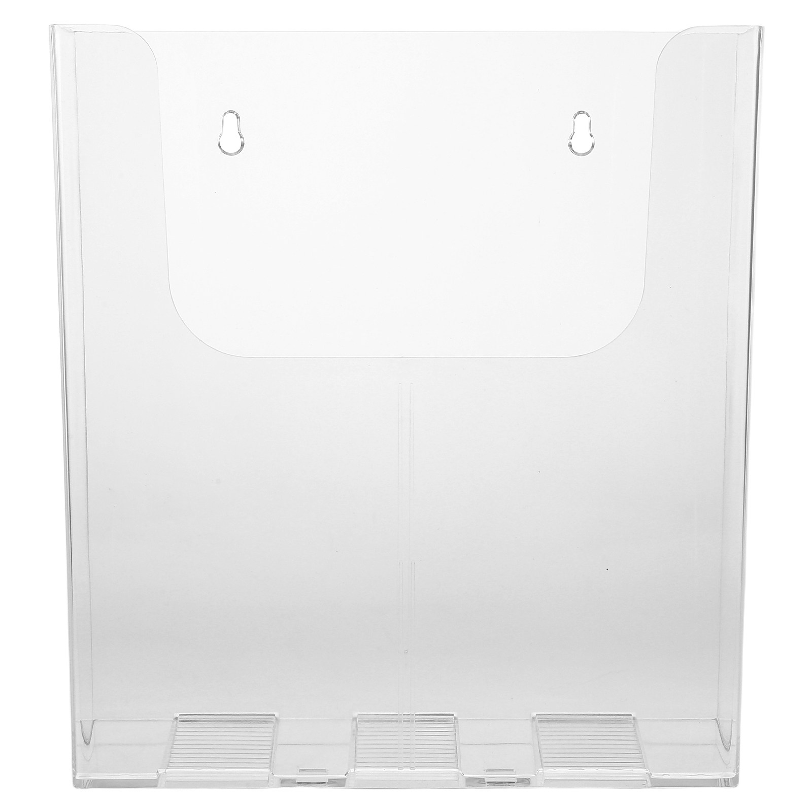 Clear Acrylic Wall Mounted Fil - Magazine Holder Rack 评论和价格