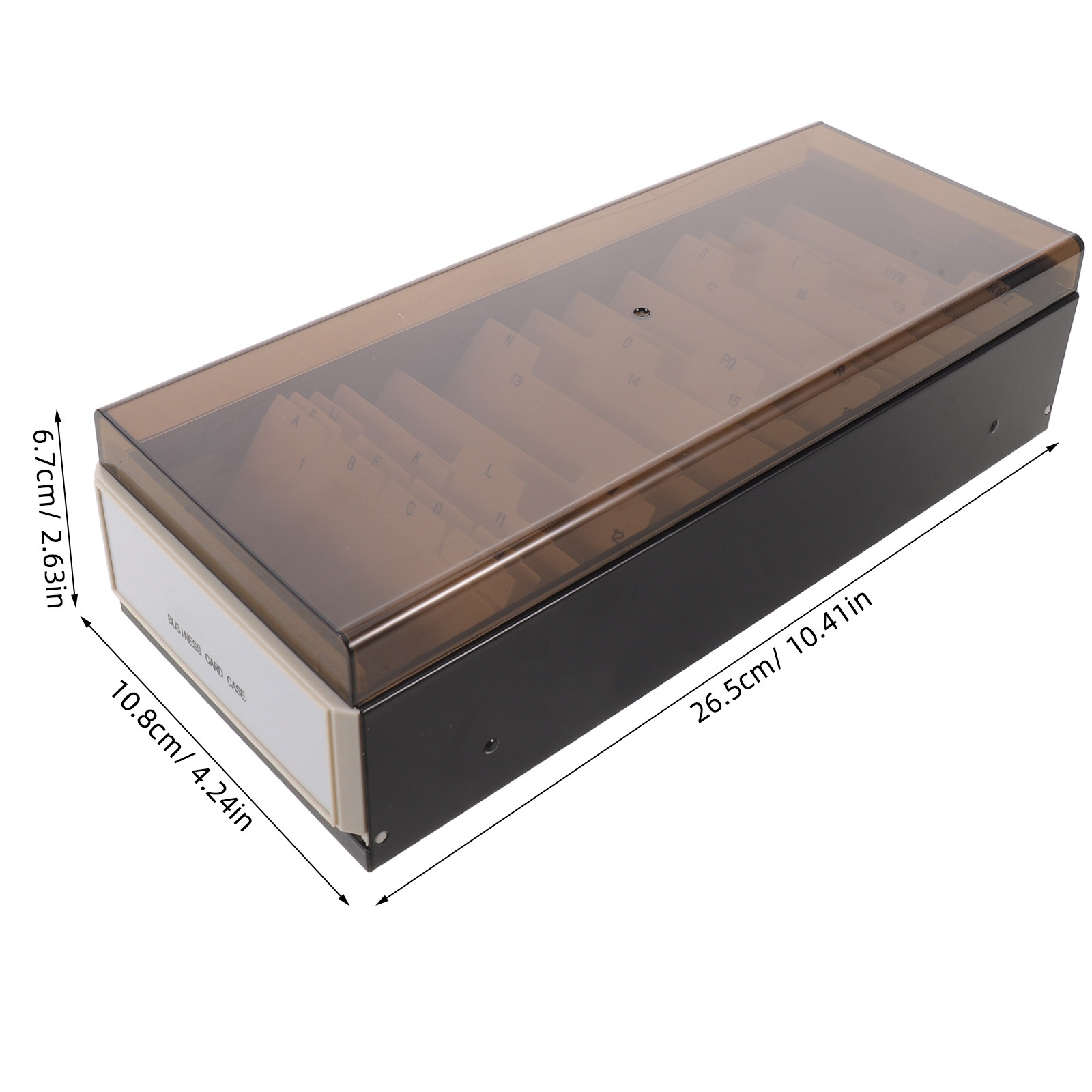 Large Capacity Business Card H - Index Card Holder 评论和价格