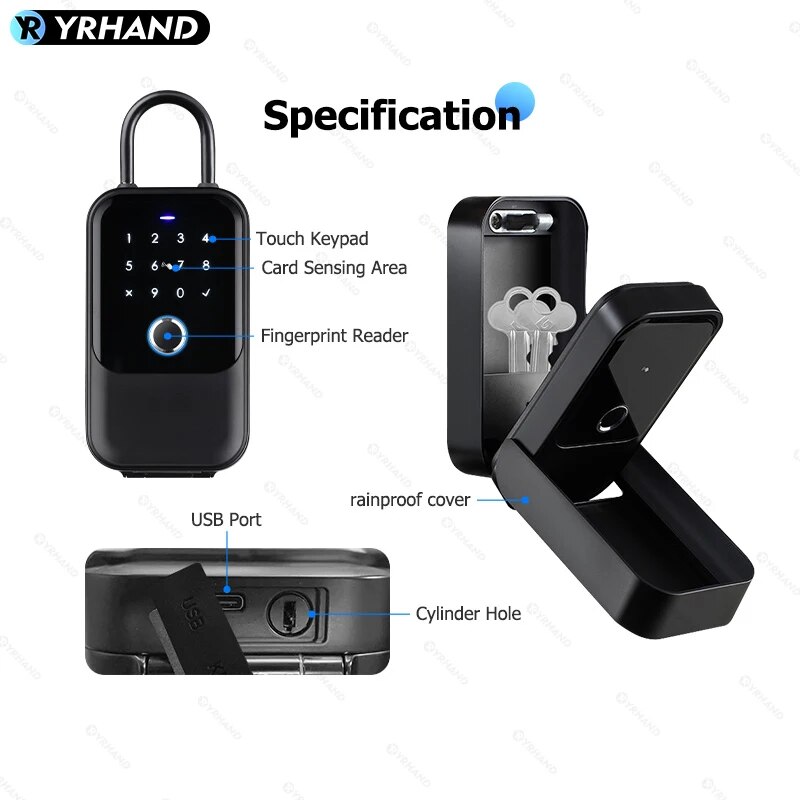 TTlock Smartkey Lock Box Home  - Card Index Box 评论和价格