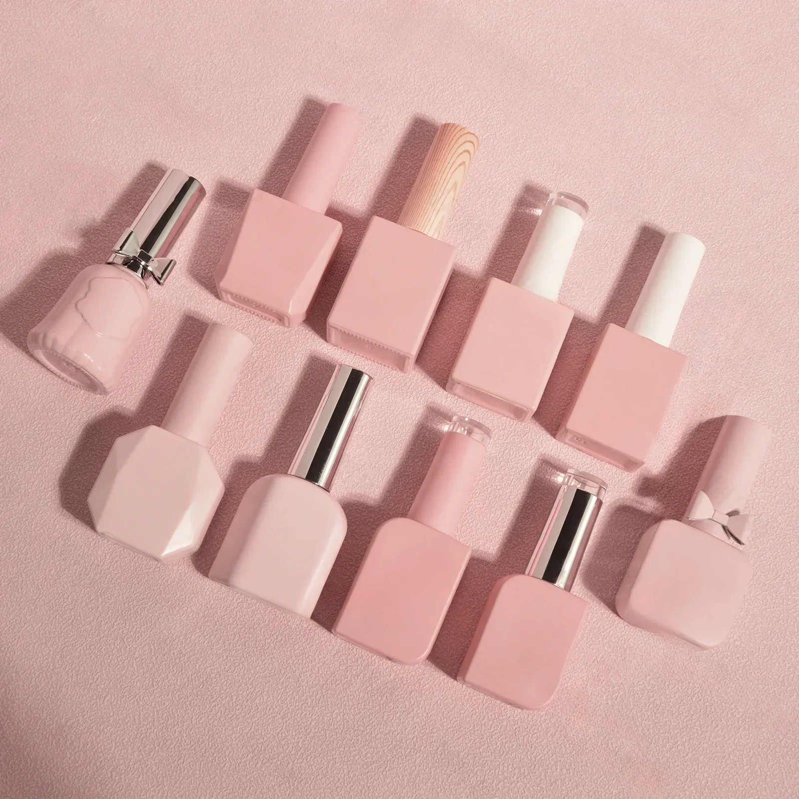 10Pcs Empty Nail Polish Bottle - Gel Refill Pack 评论和价格