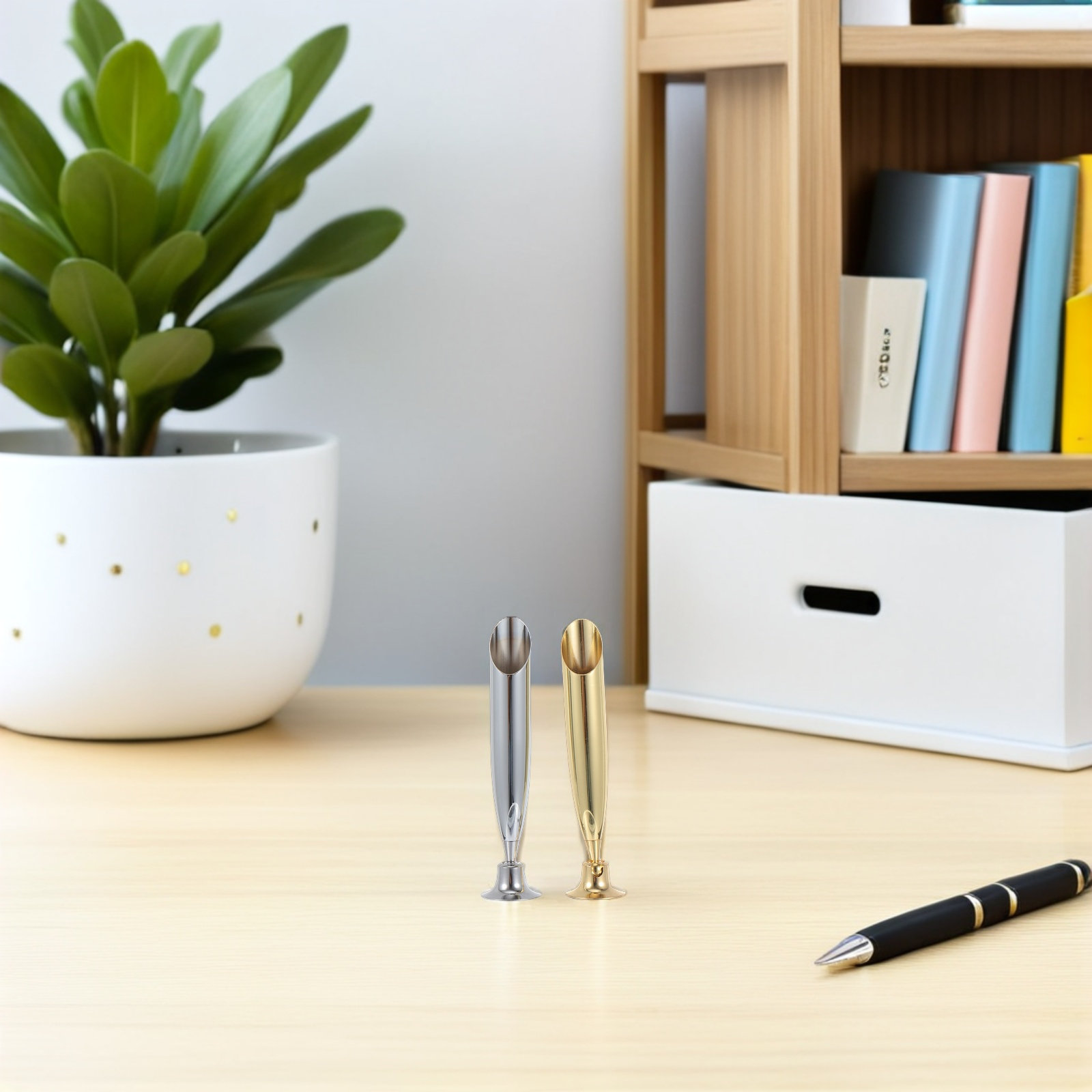 3Pcs Stainless Steel Pen Holde - Pen Rest Single 评论和价格