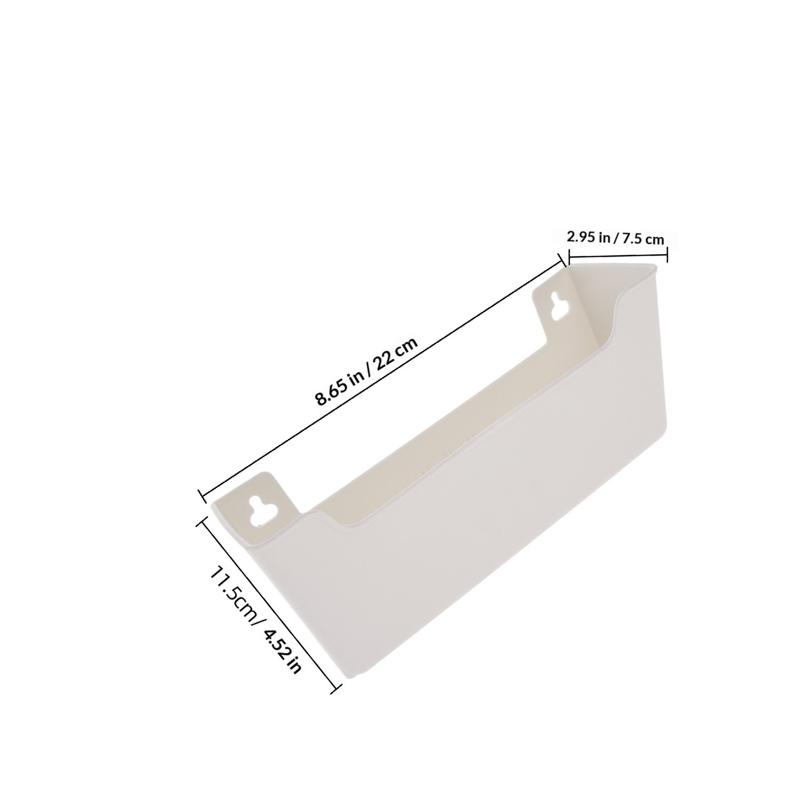 1Set Clear Wall File Organizer - Magazine Holder Rack 评论和价格