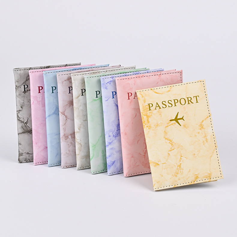 Macaron Color Marble Pattern P - Index Card Holder 评论和价格