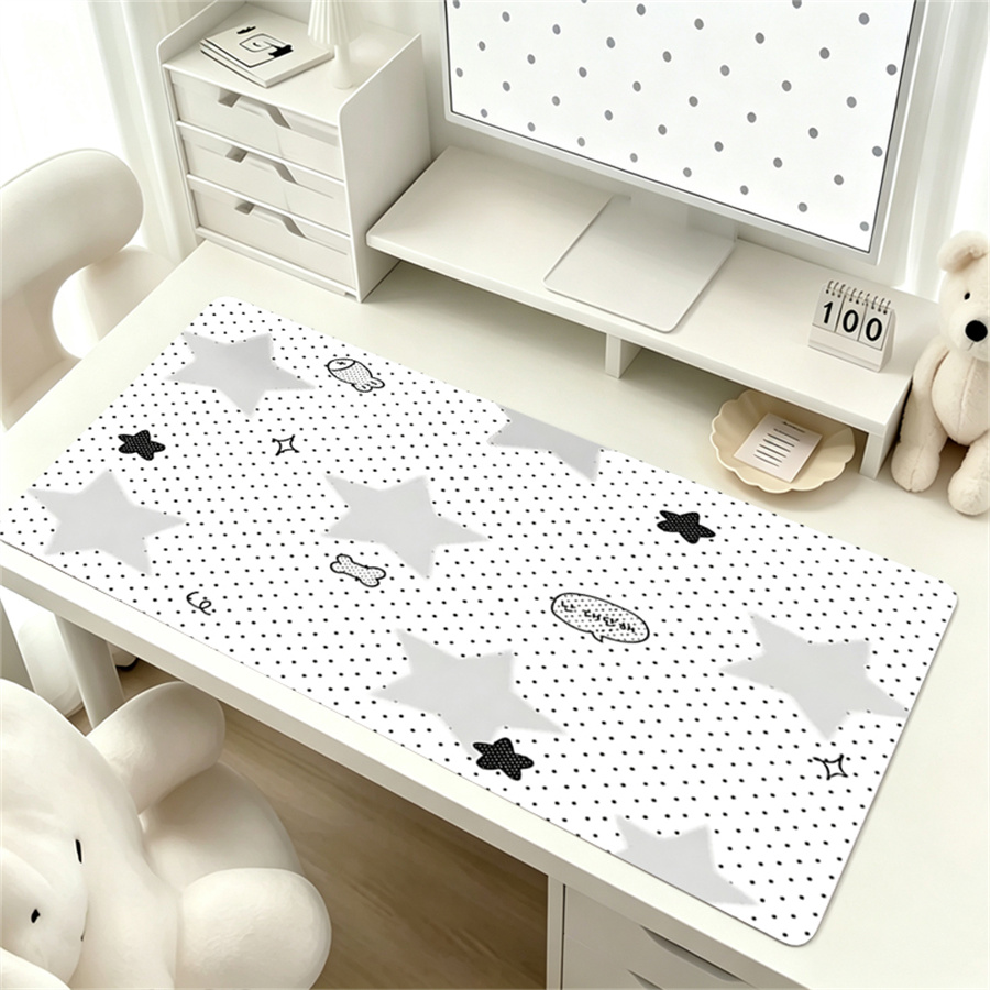 Korean ins no wash waterproof  - Leather Desk Pad 评论和价格